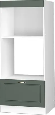 Produktbild von Mikrowellenschrank Vicco Fame-Line Grün-Gold Landhaus 60 cm offen, Model 38531