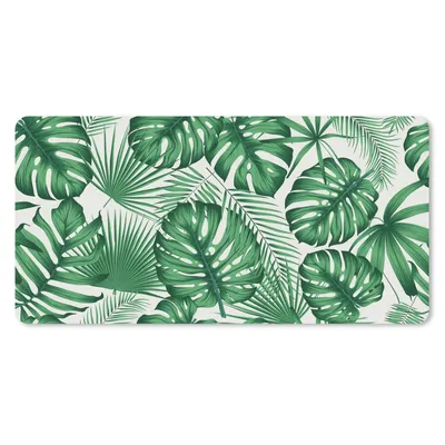 Produktbild von MuchoWow® Mauspad Mousepad Tropisch - Dschungel - Blätter 60x30 cm - Mousepads - Maus Mat - Pad - Mausunterlage - Nachhaltig