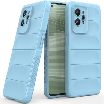Obrázek produktu pro Pouzdro pro Realme GT2 Pro Měkké TPU Silikonové Nárazuvzdorné Ochranné Pouzdro modré