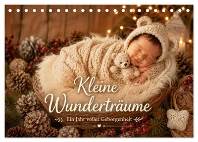 Produktbild von Kleine Wunderträume (Tischkalender 2027 DIN A5 quer), CALVENDO Monatskalender