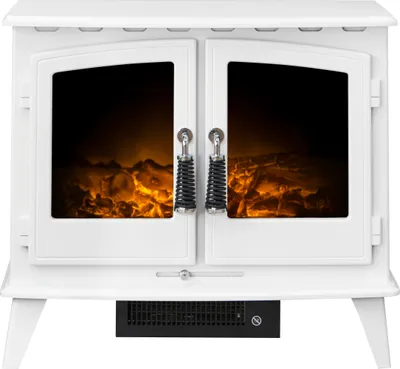 Immagine prodotto di Caminetto elettrico Adam Woodhouse in bianco
