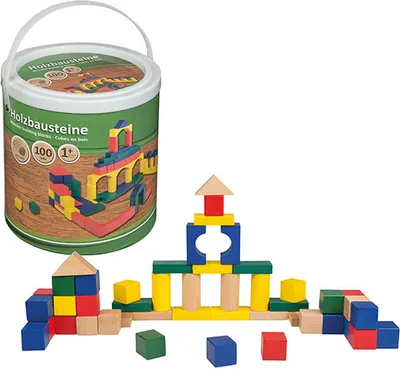 Produktbild von Idena KDT7920 Holzbausteine Bausteine