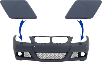 Produktbild von SRA Covers Front Bumper suitable for BMW 3 Series E90 E91 LCI (2008-2011) M Tech Design.