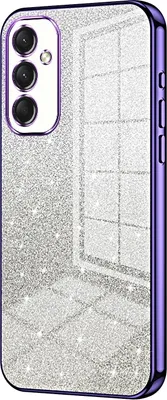 Produktbild von Glitzer Hülle für Samsung Galaxy A16 - Phonesta Crystal Sparkle Silikon Back Cover - Lila