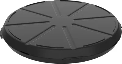 Produktbild von Pizzabox 'ToGo' - BPA-freie Aufbewahrungsbox von Pizza Wiederverwendbare Kunststoffbox aus recylebarem Material - schwarz