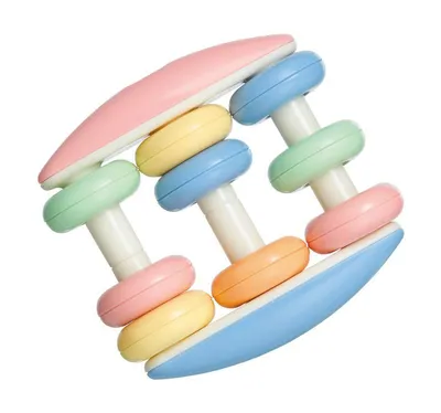 Obrázek produktu pro TOLO Baby Abacus Chrastítko Dětská chrastící hračka pro batolata Pastelové barvy