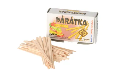 Produktbild von flache Holzzahnstocher (200 Stück)