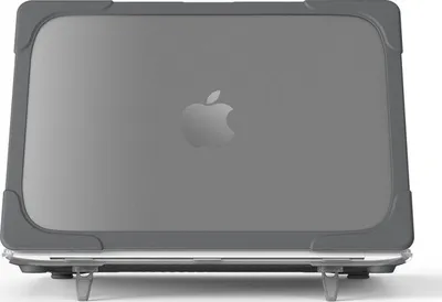 Produktbild von Mobigear Stoßfeste Schutzhülle für MacBook Pro 16 Zoll (2019-2020), Hartschalenhülle, MacBook Case - Schwarz - Modell A2141