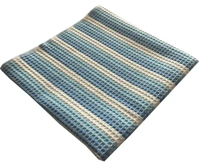 Imagen del producto de Toalla de algodón azul, 50x100 cm