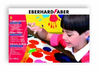 Zdjęcie produktu dla Eberhard Faber EFAColor, Czarny, Niebieski, Zielony, Czerwony, Biały, Żółty, 100 ml