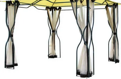 Immagine prodotto di Set 4 Tende Zanzariere di Ricambio per Gazebo Colorado 3x3m Beige