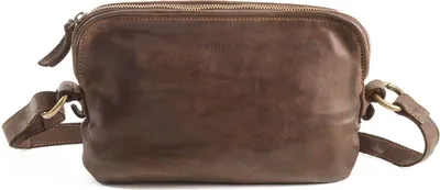 Produktbild von HAROLD'S Leder Umhängetasche Submarine Postbag Brown dunkelbraun