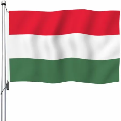 Ungarn-Flagge 1,2 x 1,8 m, doppelseitig, mit 2 Ösen