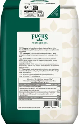 Image de Fuchs Professional beurre aux herbes préparation d'épices paquet 1000g