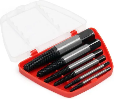 Produktbild von Schraubenausdreher Set, 6-tlg. Linksausdreher, Schraubenentferner Werkzeug