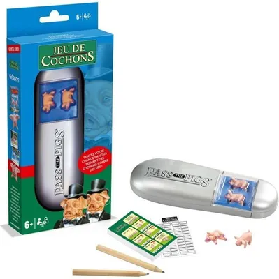 Produktbild von WINNING MOVES Jeu de cochons - Gesellschaftsspiel
