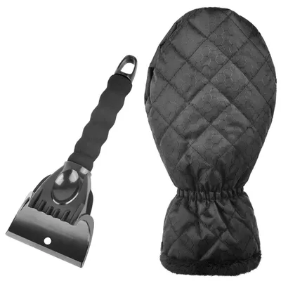 Produktbild von Eiskratzer Auto mit Handschuh für Windschutzscheibe zum Enteisen und Entfrosten
