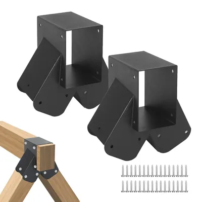 Schaukelverbinder, Kohlenstoffstahl, 95×145 mm/95×95 mm, 2 St.
