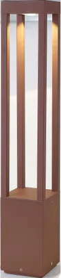Produktbild von Faro 70754, Außensockel-/Pfostenbeleuchtung, Rostfarbe, Aluminium, IP54, I, 10 W