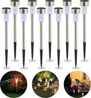 Produktbild von relaxdays LED Solarleuchte 10er Set