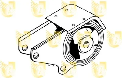 Produktbild von UNIGOM Motorlager Hinten für FIAT Ducato Kastenwagen (250, 290) 395099