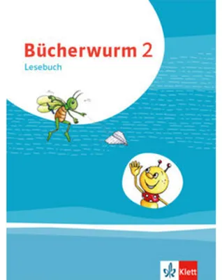 Produktbild von Bücherwurm Lesebuch 2. Schülerbuch mit Überhangfolie Klasse 2