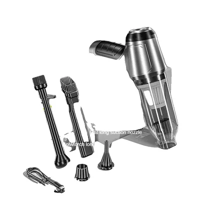 Immagine prodotto di Aspirapolvere portatile senza fili, potenza di aspirazione 9000 Pa, portatile e senza fili, 13000 Pa, grigio