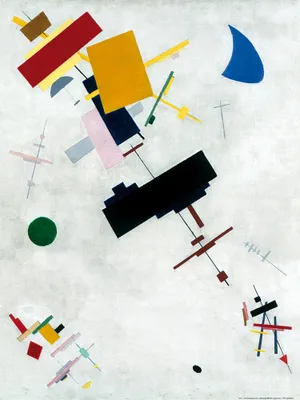 Obrázok produktu pre Kazimir Malevič Art Print Obraz - Suprematizmus, 1915 (80 x 60 cm)