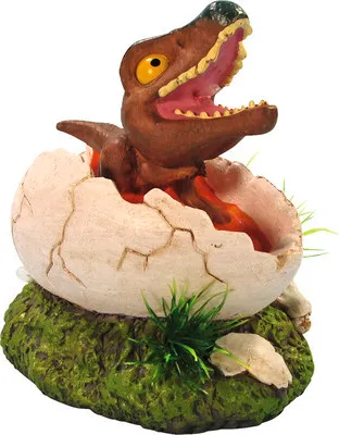 Produktbild von Aquariumdekoration ORBIT Dino 3 im Ei 11 x 9 x 12 cm