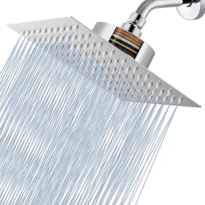 Obrázek produktu pro Tryska sprchové hlavice s filtrem, nerezová ocel, 20 cm, chrom