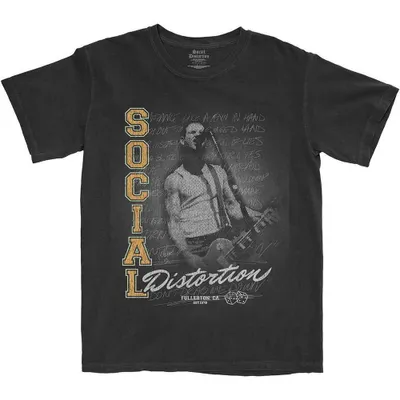 Obrázek produktu pro Social Distortion Athletics Black XL Tričko