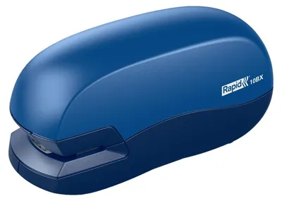 Obrázok produktu pre Rapid 10BX, 10 listy, Štandardná skoba, Predné, 1 cm, Plast, Modrá