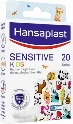 Productafbeelding van Hansaplast 48781 Hansaplast Pflaster KIDS SENSITIVE 48781 bunt, 20 St.