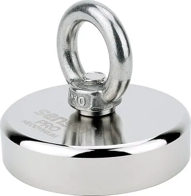 Immagine prodotto di Magnete al neodimio con pupilla - 7,5 cm - Multiuso