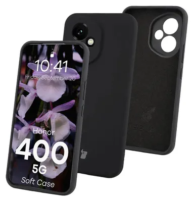 Produktbild von Bizon Soft Case Honor 400 schwarz