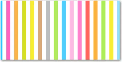 Produktbild von Tulup® Leinwandbild - 120x60 cm - Wandkunst - Drucke auf Leinwand - Leinwanddruck - Kinderzimmer - Mehrfarbig - Bunte Streifen