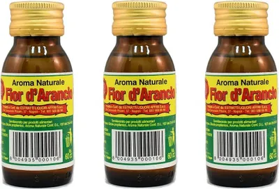 Produktbild von 3x Ela aroma fior d'arancio Orangenblüte für neapolitanische Pastiera 60cc