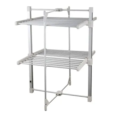 Produktbild von Sirge Elektrischer Wäscheständer mit Heizung und Abdeckung – 24 Aluminiumrohre, 220 W, zusammenklappbar, platzsparend, 20 kg