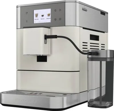 Produktbild von Kitchenaid Kaffeevollautomat vollautomatische Espressomaschine 5KES8557EPL Porzellanweiss