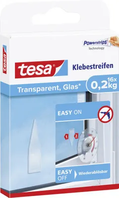 Produktbild von TESA 77732-00000, Montagepad, Transparent, Glas, 0,2 kg/cm