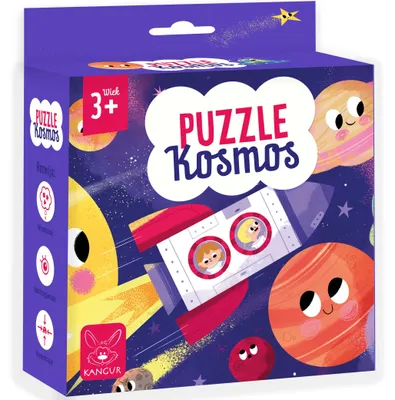 Productafbeelding van Puzzel van 30 stukjes voor kinderen, thema: Kosmos