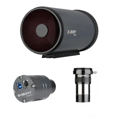 Produktbild von Svbony MK127 Teleskop Set, Maksutov Cassegrain Teleskop mit SV305C Pro Kamera, 127mm f/11.8, scharfe Details, für Mond- und Planetenfotografie