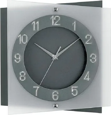Zdjęcie produktu dla Zegar ścienny nowoczesny 31 x 31 x 6 cm - AMS Model: 9323