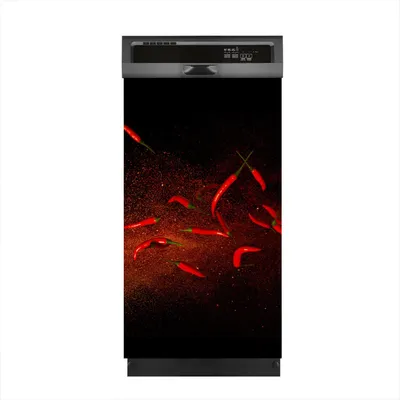 Produktbild von Magnete Dekorative 45x80 cm Küche Magnetmatte Spülmaschine - Gewürze Gemüse