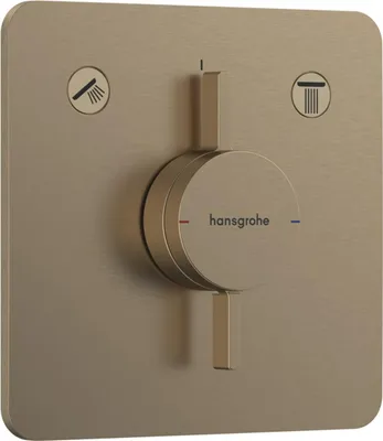 Obrázek produktu pro HansGrohe DuoTurn Q vanová baterie UP F-Set BBR kartáčovaný bronz, 75414140