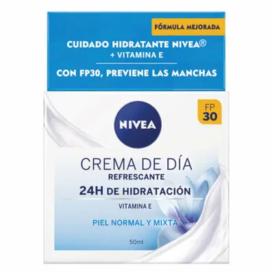 Image de NIVEA Crème de Jour Rafraîchissante SPF 30 - 50ml