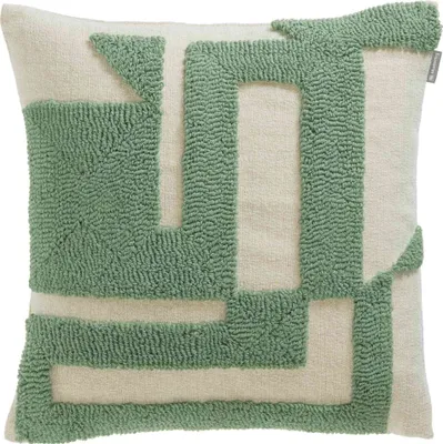 Produktbild von MUSTERRING Zierkissenhülle SLOW Grün 45 x 45 cm