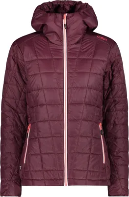 Immagine prodotto di Giacca da donna CMP, modello FIX HOOD, colore bordeaux, taglia 42