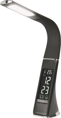 Produktbild von LED-Schreibtischlampe - Schwarz - H 42 cm - mit 3-Stufen Touchdimmer
