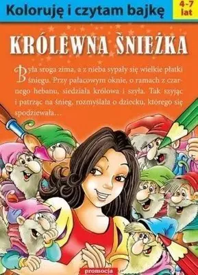 Productafbeelding van Koloruję i czytam bajkę. Królewna Śnieżka w.2016 - praca zbiorowa